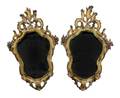 A Pair of Venetian Rococo Painted Mirrors