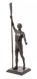 A Continental Bronze Figure