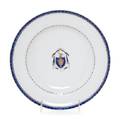 A Lowestoft Porcelain Armorial Plate