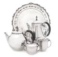 A Danish Silver FourPiece Tea and Coffee Service