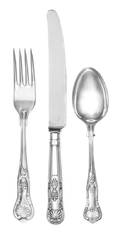 An English SilverPlate Flatware Service