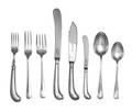 An English SilverPlate Flatware Service