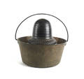 Brass and iron bucket