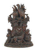 Ornate Black Forest cuckoo clock