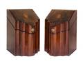 A Pair of George III Mahogany Knife Boxes