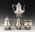 Ball Black  Co silver tea service late 19th c