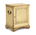 New England painted pine valuables chest ca 1800