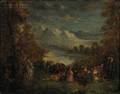 After JeanAntoine Watteau French 16841721 LIle Enchante