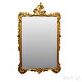 Rococostyle Carved and Gilt Mirror
