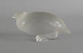 Lalique frosted glass quail