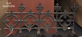 Group of iron fencing