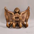 Carved and Gilt Fourlight Harpy Sconce