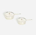Garth and Ada Louise Huxtable   sauce pots from the kitchen of The Four Seasons set of two