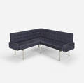 Philip Johnson Associates   Corner banquette 9 from the Pool Room