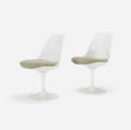 Eero Saarinen   Tulip chairs from the Ladies Lounge pair