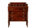 American Classical Style Mahogany Veneer Chest