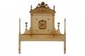 Louis XVI Style Gilt  Polychrome Headboard 19 C