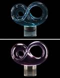 Modernist Art Glass Sculpture by Livio Seguso