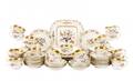 60 Piece Old Paris Porcelain Dessert Service