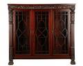 Late Classical Revival Bookcase Manner of Horner