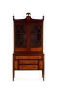 American Federal Style Mahogany Secretary