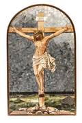 Italian Micro Mosaic Depicting the Crucifixion