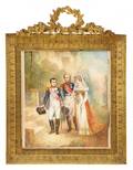 After Nicolas Gosse Diminutive Napoleonic Scene