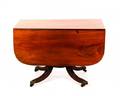 Classical Mahogany Drop Leaf Breakfast Table