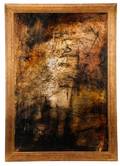Large Abstract Encaustic Painting Marc Perlman