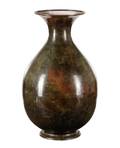 Large Contemporary Bronzed Metal Floor Vase
