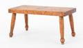 Birdseye maple stool