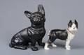 Reproduction Cast Iron Bull Dog Banks Two 2