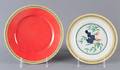 Hermes Toucans Porcelain Plates Two 2