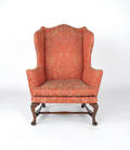 Kittinger Queen Anne mahogany wing chair