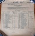 Station Bills  1953 US Map
