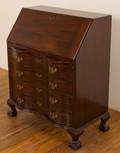 Mahogany Chippendale Style Slant Front Desk