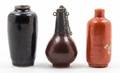 Three Porcelain Snuff Bottles