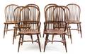 A Set of Eight Modern Windsor Chairs
