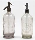 Two Vintage Seltzer Bottles