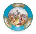A Sevres Style Porcelain Plate