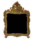 A Venetian Style Painted Mirror
