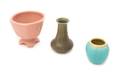 Three Rookwood Production Pottery Vases