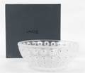 A Lalique Molded and Frosted Glass Bowl