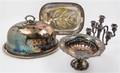A Group of SilverPlate Serving Articles