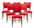 A Set of Six Italian Side Chairs