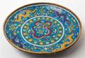 A Large Chinese Cloisonne Enamel Plate