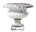 A Painted Cast Stone Jardiniere