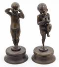 Two Bronze Figures
