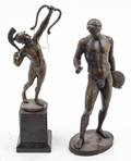 Two Bronze Figures