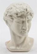 A Porcelain Bust of David